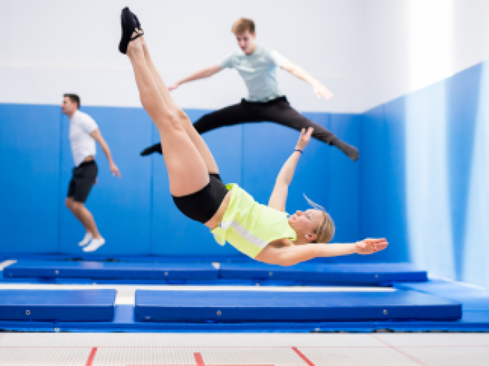 trampolinspring