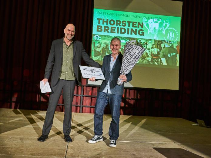 thorsten breiding og idrætskonsulent jeppe haugaard fra team copenhagen