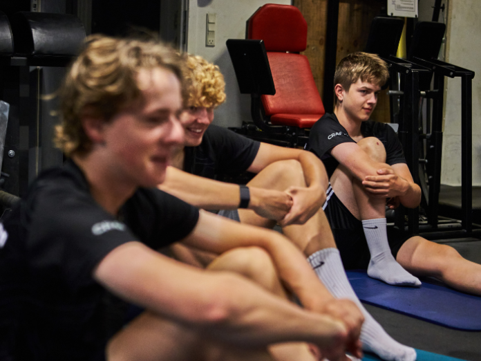 udøvere fra morgentræning