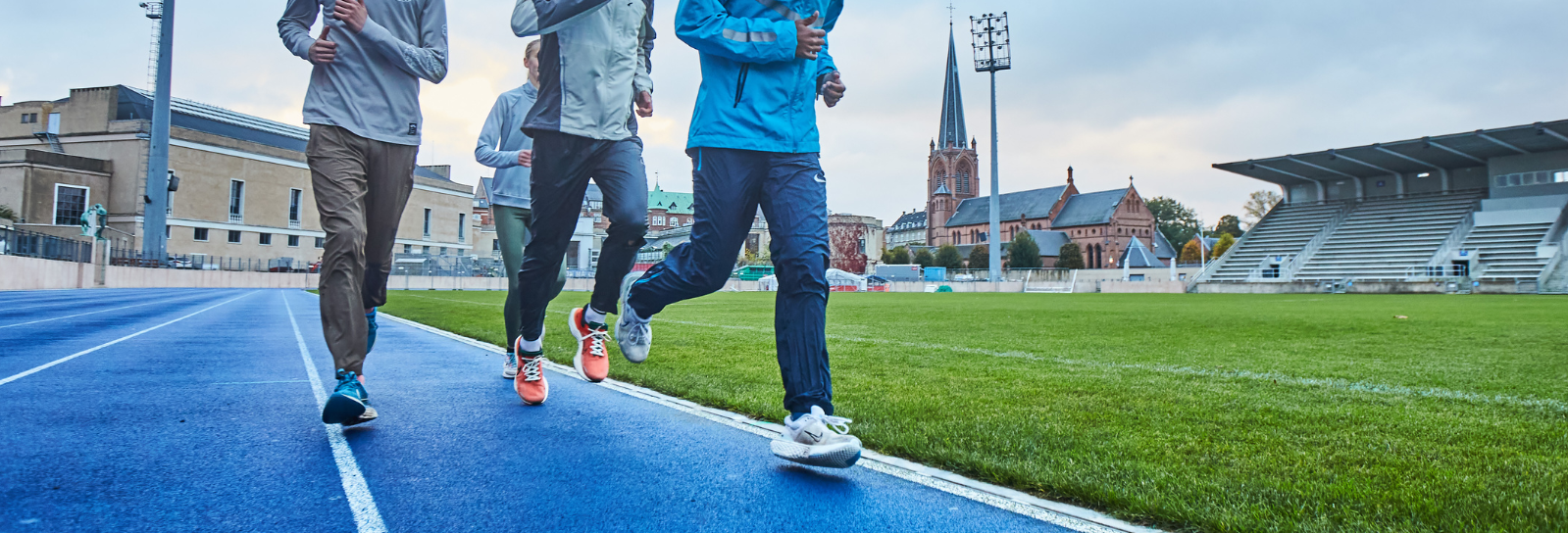 Løbere på Østerbro Stadion